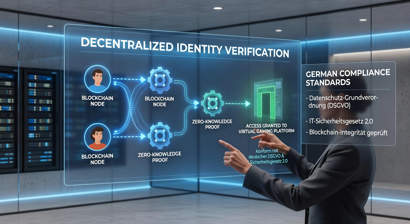 Dezentrale Identitätsverifikation auf virtuellen Gaming-Plattformen