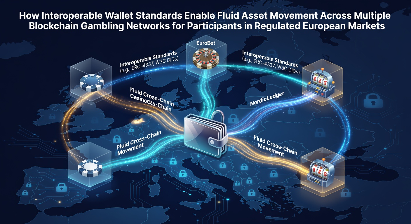 Darstellung interoperabler Wallet-Standards und Cross-Chain-Asset-Transfers in Blockchain-Glücksspielnetzwerken