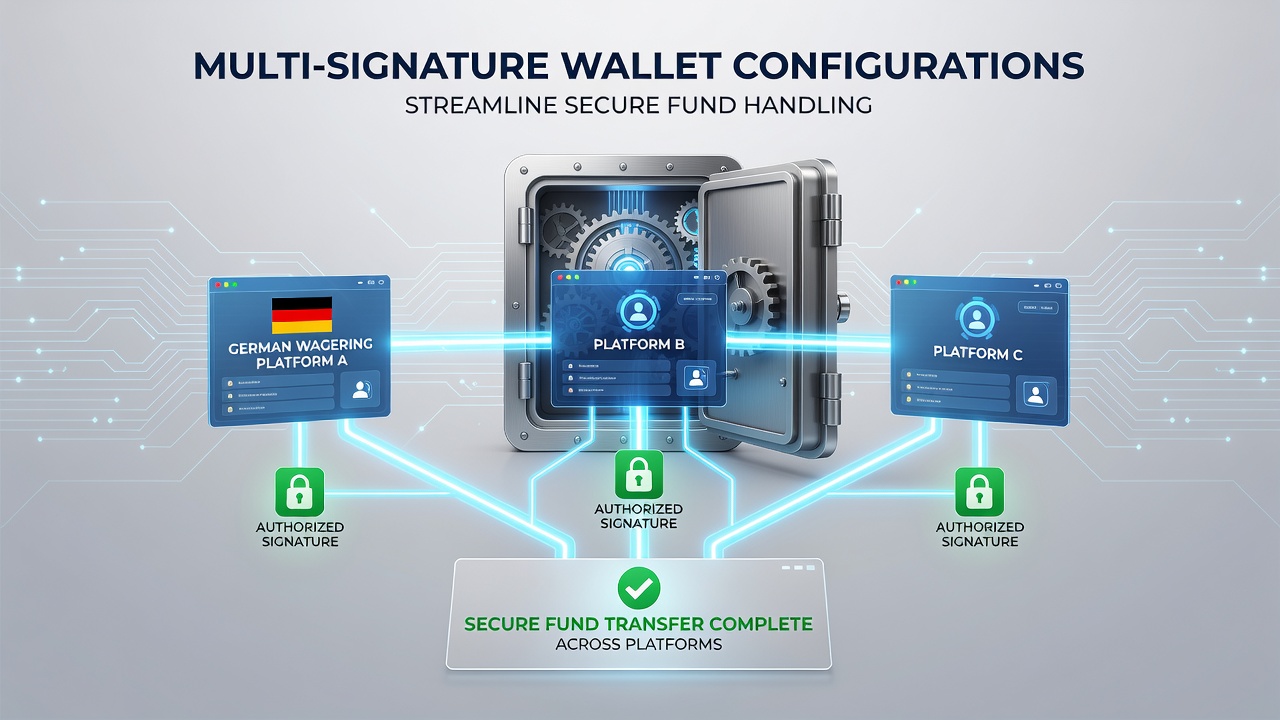 Multi-Signature Wallet Konfiguration auf einer deutschen Blockchain Plattform