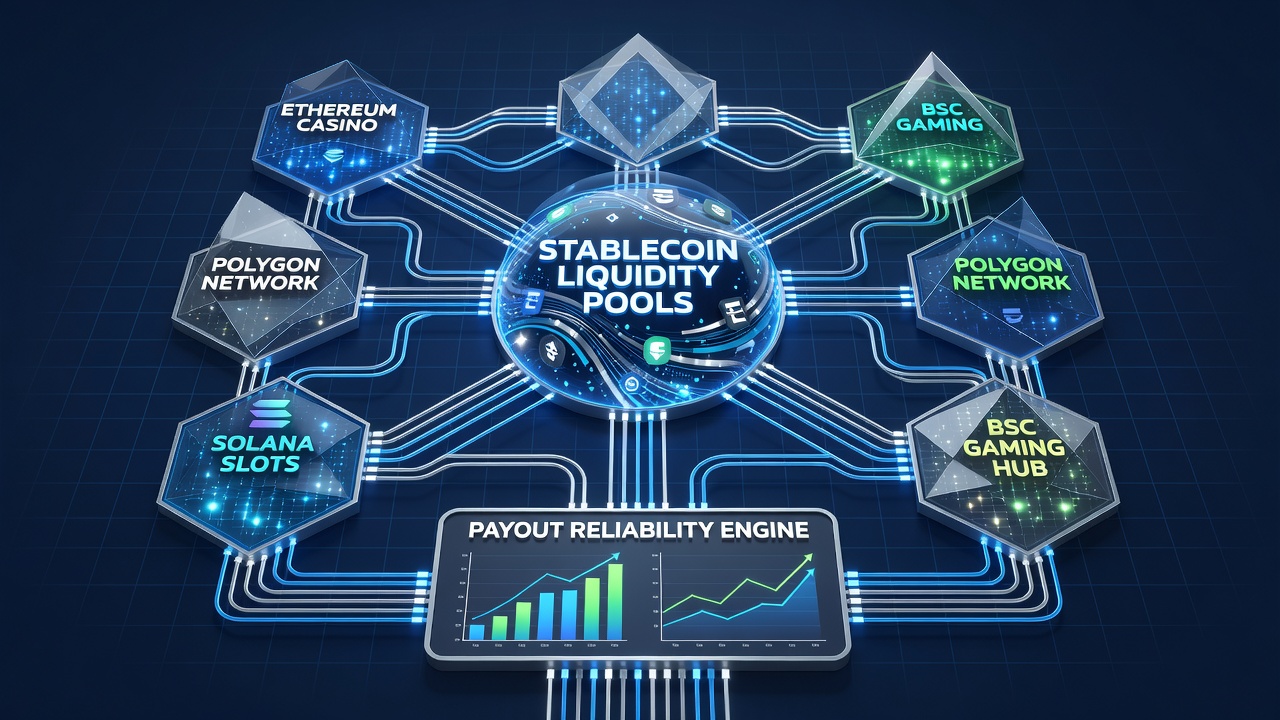Darstellung von Auszahlungsflüssen über Liquidity Pools in europäischen Multi-Chain-Casino-Umgebungen